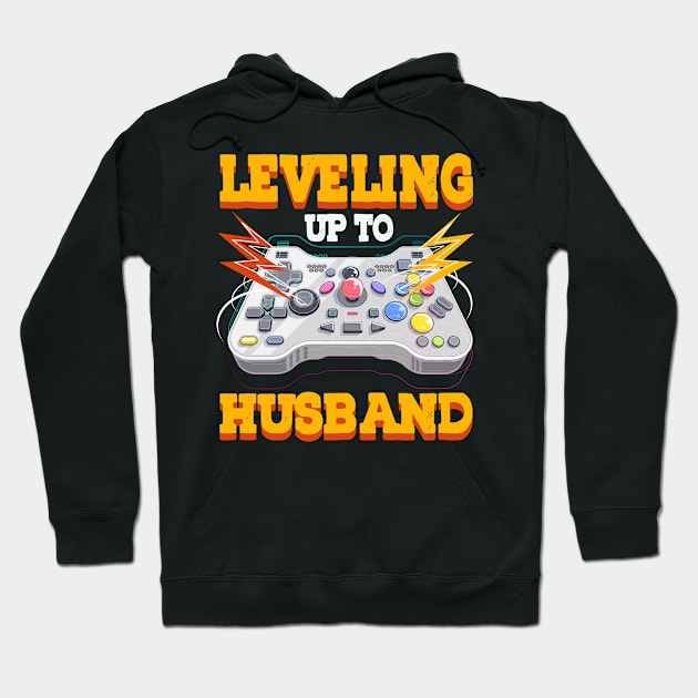 Engagement for Groom Video Game Lovers Hoodie by CardRingDesign